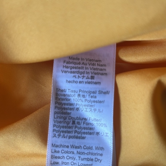 J.Crew | Golden Yellow Scalloped Racerback Cami Top Size 2/XS Summer Spring - Picture 9 of 9